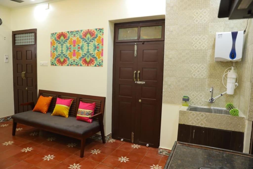 Heritage Home With 3 Bed/3 Bath With Kitchen In A Residential Neighborhood. Madurai Esterno foto